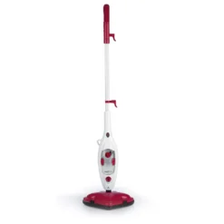 MAXXMEE Dampfbesen 1300W Weiß/rot -Besten Staubsauger Geschäft 0095f6d64652d8266e976fdd46c7f2be