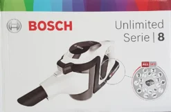 Bosch BBS812AM Unlimited Serie 8 Kabelloser Akku-Handstaubsauger, 18V, Weiß -Besten Staubsauger Geschäft 0121f8e3de08a4f348e6d7f164075c3e