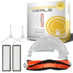 Zubehör Set (Ersatzteile Kit) Für Dreame D10 Plus (1x Hauptbürste, 2x Filter, 2x Pad, 2x Seitenbürste)