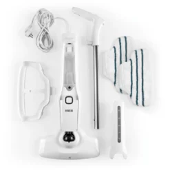 N8WERK Dampfbesen Moonlight White Edition Dampfbesen Dampfreiniger Fliesen Dampf Steam Teppich Hygiene Reiniger 1300W Mopp -Besten Staubsauger Geschäft 030f000773d3122d411f1e0bc90b87de