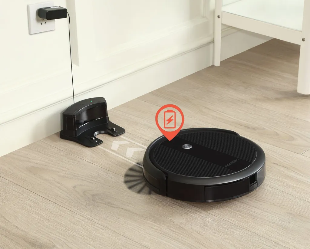 Saugroboter - AIRROBO P10 Staubsauger Roboter 2600Pa Roboterstaubsauger WLAN Mit Raumkarte In Echtzeit, WiFi/App/Alexa, Selbstaufladung, Leise, Für Tierhaare, Hartböden, Teppich 8 Saugroboter - AIRROBO P10 Staubsauger Roboter 2600Pa Roboterstaubsauger WLAN Mit Raumkarte In Echtzeit, WiFi/App/Alexa, Selbstaufladung, Leise, Für Tierhaare, Hartböden, Teppich – Bild 8