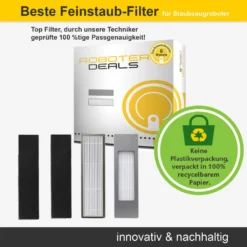 Feinstaub-Filter (2 Stück) Für Ecovacs Deebot N8, N8 Pro, N8 Pro Plus 5 Feinstaub-Filter (2 Stück) Für Ecovacs Deebot N8, N8 Pro, N8 Pro Plus -Besten Staubsauger Geschäft 054647f51316eeda0c511f05efbadb90