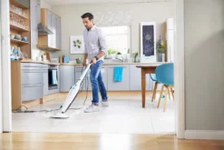 Leifheit Dampfreiniger CleanTenso Inkl. 2er Set Ersatz-Wischbezüge -Besten Staubsauger Geschäft 0766078457c7a9f2d6875347d9c71994