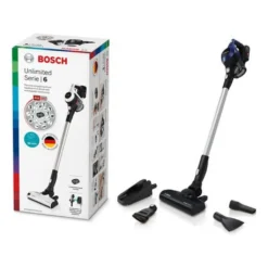 Bosch Serie 6 BBS611MAT, Beutellos, Blau, 0,3 L, Deutschland, Trocken, Akku
