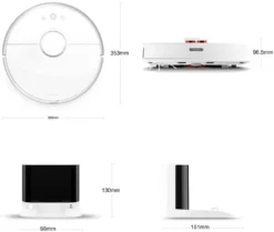 Roborock S50 Staubsauger Roboter Sweep-Mop APP Steuerung Smart Geplant 5200Am 2000Pa Weiß -Besten Staubsauger Geschäft 084b28744c153fffa11497c97db77c55