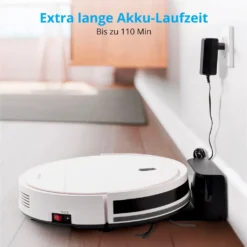 MEDION Staubsaugerroboter Mit Ladestation E40 (Staubsaugerroboter Für Hartböden, Fliesen, Laminat, Optimiert Für Tierhaare, Direkte Absaugung, Automatische Rückkehr Zur Ladestation) 10 MEDION Staubsaugerroboter Mit Ladestation E40 (Staubsaugerroboter Für Hartböden, Fliesen, Laminat, Optimiert Für Tierhaare, Direkte Absaugung, Automatische Rückkehr Zur Ladestation) -Besten Staubsauger Geschäft 09486376b0bf86a756fd4f9eb274541c