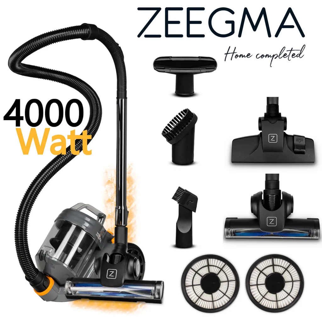 Staubsauger Zeegma Zonder Base Jet Beutellos Mit Set Von Aufsätzen Schwarz 4000W Bodenstaubsauger 1 Staubsauger Zeegma Zonder Base Jet Beutellos Mit Set Von Aufsätzen Schwarz 4000W Bodenstaubsauger