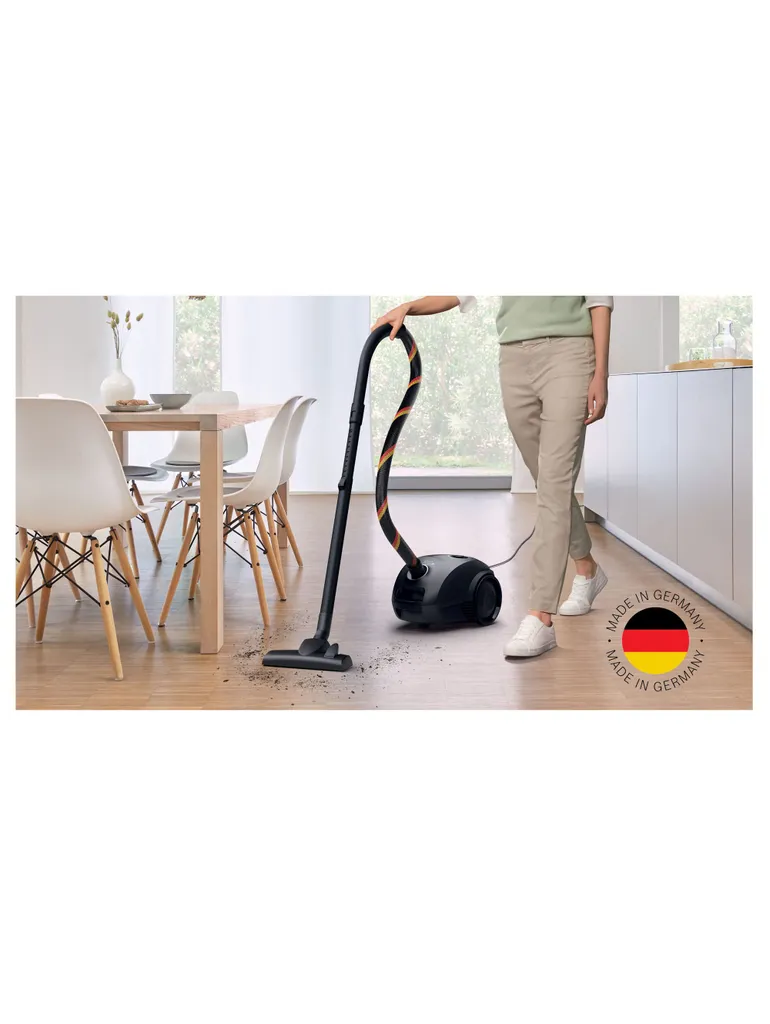 Bosch Serie 2 BGLS2CHAMP Bodenstaubsauger, Zylinder-Vakuum, Trocken, Staubbeutel, Hygienefilter, Filterung, 80 DB 5 Bosch Serie 2 BGLS2CHAMP Bodenstaubsauger, Zylinder-Vakuum, Trocken, Staubbeutel, Hygienefilter, Filterung, 80 DB – Bild 5