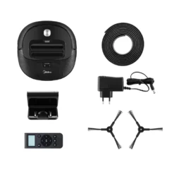 Midea Saugroboter M3S VCR20B, Saugleistung 2000 Pa, 3 Saugmodi / Saugroboter Mit Ladestation & V-förmigem Borstenmuster / 90-120 Min Laufzeit, Ideal Für Tierhaare, Teppiche Und Hartböden, Schwarz 10 Midea Saugroboter M3S VCR20B, Saugleistung 2000 Pa, 3 Saugmodi / Saugroboter Mit Ladestation & V-förmigem Borstenmuster / 90-120 Min Laufzeit, Ideal Für Tierhaare, Teppiche Und Hartböden, Schwarz -Besten Staubsauger Geschäft 0c131307ca6aa8978ea347175d3fe2fc