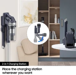 Samsung Jet 60 Turbo VS15A6031R1/EG, Akku-Handstaubsauger, Kabellos & Beutellos, Teal Mint, 410 W, 0.8 Liters, 86 Dezibel -Besten Staubsauger Geschäft 0ce7e72d8cd1c4fa55f4ac1e4cb96141