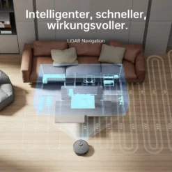 Dreame L10s Pro Saugroboter Mit Wischfunktion, Spinnwischen, Rotierenden Wischpads, 3D-Hinderniserkennung, Multi-Floor Mapping, Saugkraft 5300Pa, Hartböden, Teppiche, Tierhaare, WiFi/APP/Alexa 26 Dreame L10s Pro Saugroboter Mit Wischfunktion, Spinnwischen, Rotierenden Wischpads, 3D-Hinderniserkennung, Multi-Floor Mapping, Saugkraft 5300Pa, Hartböden, Teppiche, Tierhaare, WiFi/APP/Alexa -Besten Staubsauger Geschäft 0eca07cdc8af4c557301bef7c4e68dcc