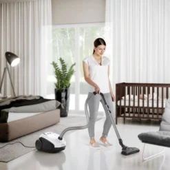 AEG VX8-2-6IW Bodenstaubsauger Ultra Silence Ice White Max. 600 Watt 12m Radius -Besten Staubsauger Geschäft 1048128ddee1176c18a8a61aa2758dbe