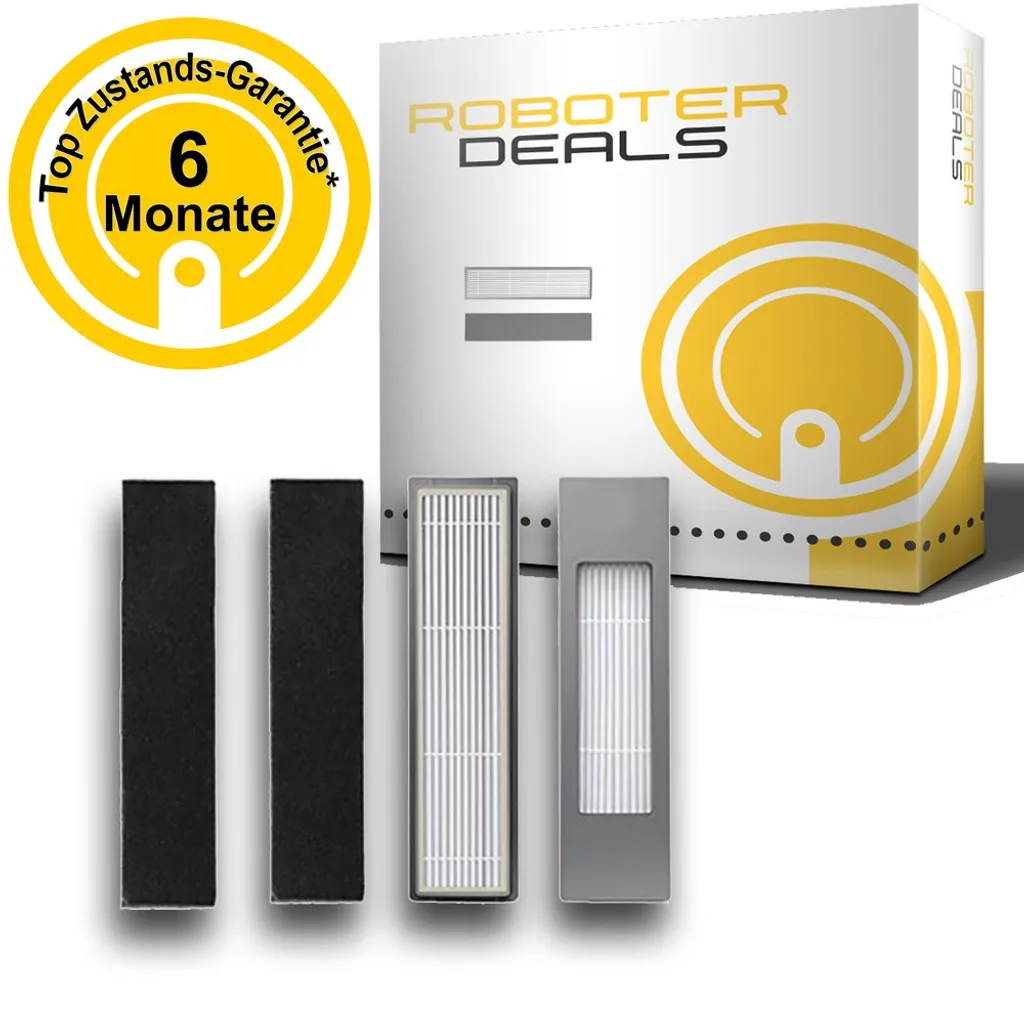 Feinstaubfilter Mit Filterschutz (2 Stück) Für Yeedi Vac MAX U. Yeedi 2 Hybrid 2 Feinstaubfilter Mit Filterschutz (2 Stück) Für Yeedi Vac MAX U. Yeedi 2 Hybrid – Bild 2