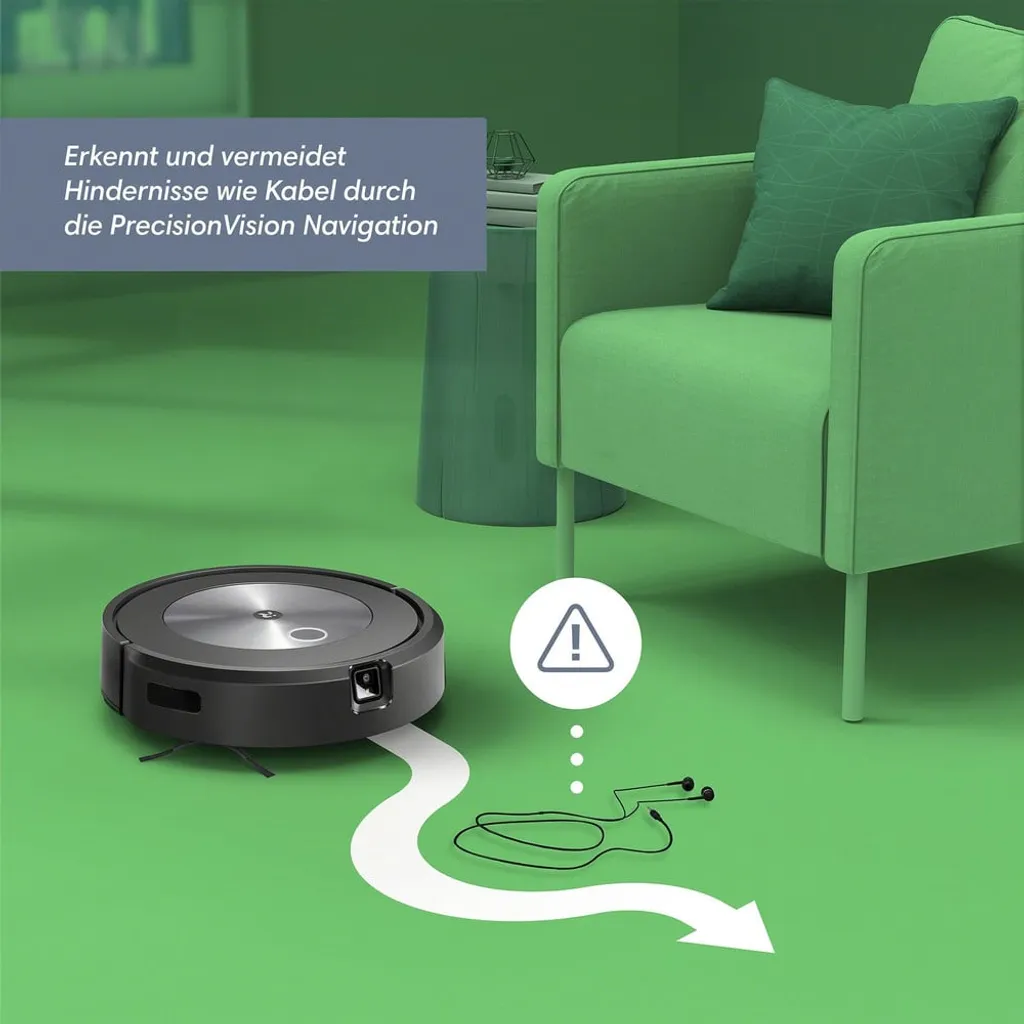 IRobot Roomba J7+ Saugroboter Mit Absaugstation App-Steuerung 3 Reinigungsstufen 4 IRobot Roomba J7+ Saugroboter Mit Absaugstation App-Steuerung 3 Reinigungsstufen – Bild 4