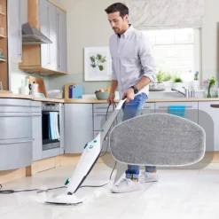 5 Ersatzpads Für Dampfreiniger , Dampfbesen Wischbezug Für Eine Porentiefe Reinigung, Dampfmop Ersatz Mit Klettunterseite -Besten Staubsauger Geschäft 14659d7f2cb6ea065003040e4b371ef6