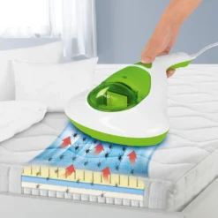 MAXXMEE Milben-Handstaubsauger Mit UV-C Licht - 300 W - Weiß/limegreen Milben Sauger UV Licht Handstaubsauger Entferner Allergiker Handsauger MAXXMEE -Besten Staubsauger Geschäft 171d4ad595b9446f5000b9ec4dd29bbc