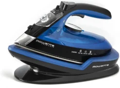 Rowenta DE5010 Dampfbügeleisen Ohne Schnur Mit Ladestation Blau Schwarz -Besten Staubsauger Geschäft 1bbe152ae8f2c13e472c1ad230e4144f