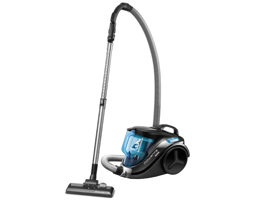 Rowenta Bodenstaubsauger Compact Power Cyclonic RO3731 Mit 1,5 L Staubbehältervolumen - Maximale Leistung: 750 W - Farbe: Schwarz