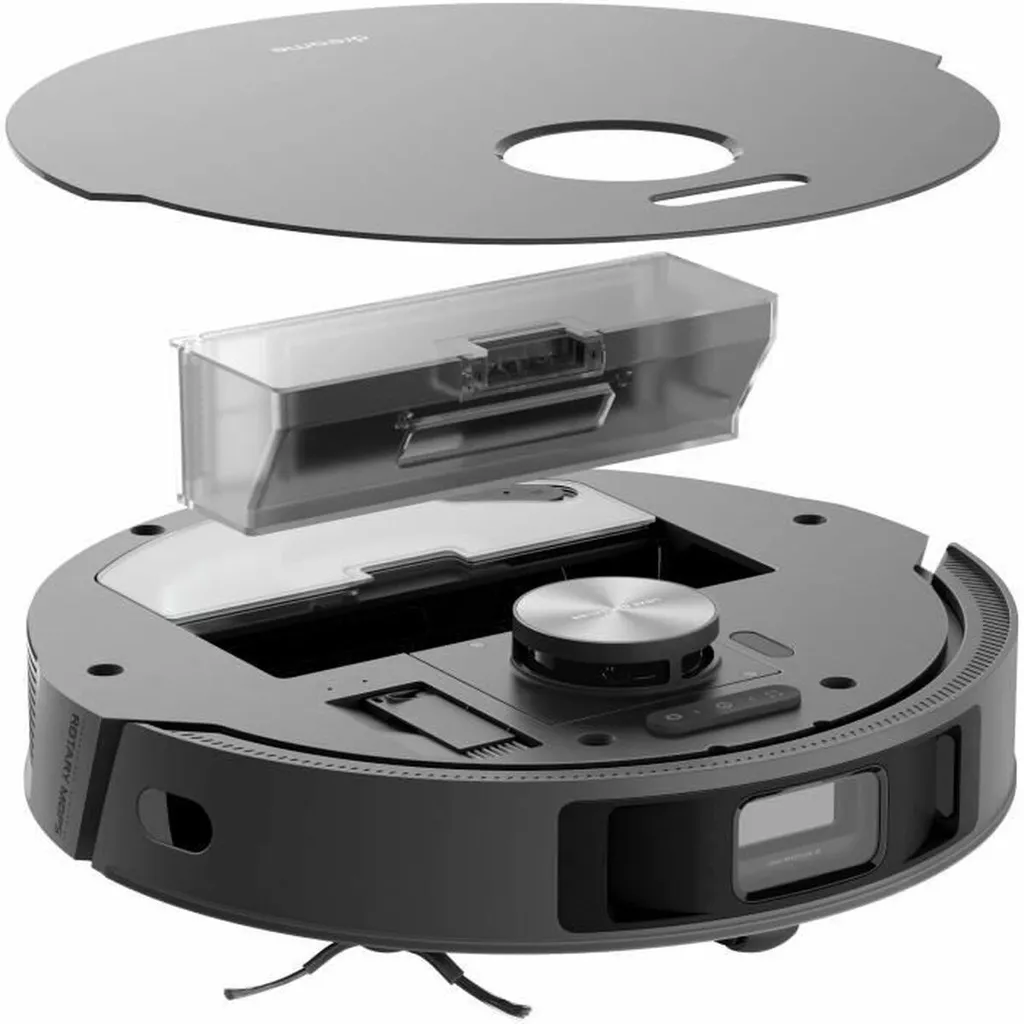 Dreame L10s Pro Saugroboter Mit Wischfunktion, Spinnwischen, Rotierenden Wischpads, 3D-Hinderniserkennung, Multi-Floor Mapping, Saugkraft 5300Pa, Hartböden, Teppiche, Tierhaare, WiFi/APP/Alexa 2 Dreame L10s Pro Saugroboter Mit Wischfunktion, Spinnwischen, Rotierenden Wischpads, 3D-Hinderniserkennung, Multi-Floor Mapping, Saugkraft 5300Pa, Hartböden, Teppiche, Tierhaare, WiFi/APP/Alexa – Bild 2