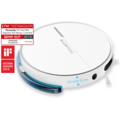 Rowenta RR7447 Xplorer S60 Allergy Connect Nass-Trocken-Saugroboter Weiß 65 DB -Besten Staubsauger Geschäft 1cfcce6c8d936a14af58172188ab7dee
