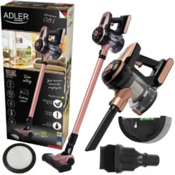 Adler Staubsauger AD 7044 Akkubetrieb, Handstick Und Handheld, 22,2 V, Betriebszeit (max. -Besten Staubsauger Geschäft 1d2da2e0e0976775ad97711573f32eb4