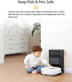 Roborock Q7 Max+ Staubsauger Roboter Mit Absaugerstation/Auto-Empty Dock Pure (2,5 L) 4200Pa Saugroboter Kehrroboter EU Schwarz -Besten Staubsauger Geschäft 1e0aa393cff3a57c11e64a545a94ada0