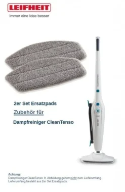 Leifheit 2er Set Ersatzpads Dampfreiniger CleanTenso -Besten Staubsauger Geschäft 22fc75e3239ddd0356dced80a2d808bb