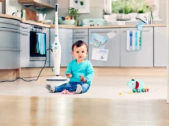 Leifheit Dampfreiniger CleanTenso Inkl. 2er Set Ersatz-Wischbezüge -Besten Staubsauger Geschäft 24941f7e51348d5d42cece740e15880f