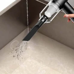 Auto Staubsauger, Rikimxin Handstaubsauger 9000Pa Starke Power Sauger Tragbarer Mini Autostaubsauger Kabellos Wiederaufladbar Staubsauger Mit LED-Licht 90° Rotation Vakuum ,Black -Besten Staubsauger Geschäft 2bca0829d179a44920c0bfcd511c88b0 1