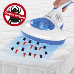 CLEANmaxx Milben-Handstaubsauger Mit UV-C-Licht - Reinigen & Desinfizieren In Einem Schritt Anti Milbensauger Mit UV C Licht 300W HEPA Milben Handstaubsauger Cleanmaxx NEU -Besten Staubsauger Geschäft 2c89f759b5505d85479a18e2dd42e28b