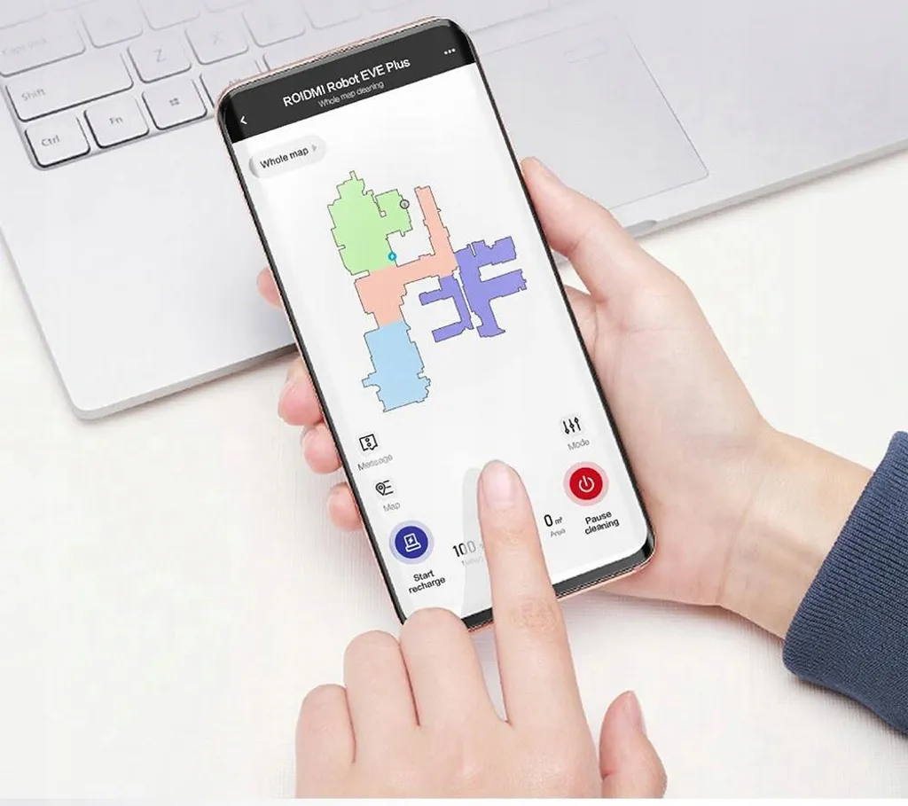 Xiao Saugroboter ROIDMI EVE PLUS Wh 12 Xiao Saugroboter ROIDMI EVE PLUS Wh – Bild 12
