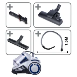 Dirt Devil Staubsauger Ohne Beutel - DD2504 - 700W - HEPA 12 Filter - 9M Reichweite - Mit Combibrush, Versenkter Bürste Und Parkettbürste - 4,9KG - Staubsammelbox 2,7L - Weiß 12 Dirt Devil Staubsauger Ohne Beutel - DD2504 - 700W - HEPA 12 Filter - 9M Reichweite - Mit Combibrush, Versenkter Bürste Und Parkettbürste - 4,9KG - Staubsammelbox 2,7L - Weiß -Besten Staubsauger Geschäft 2efc93ece6ee90dfd1c2f7cf25a44dc3