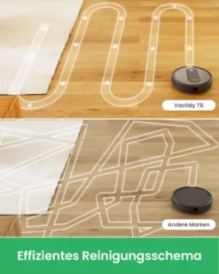 Vactidy Nimbel T6 Saugroboter,Staubsauger Roboter Mit Alexa&Google Assistant&App Steuerung,Roboterstaubsauger Für Teppichen Und Hartböden -Besten Staubsauger Geschäft 2f7bb9c79a638cd5d1d0b7b8ac4a8644