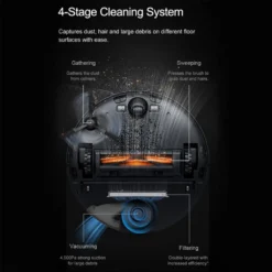 Dreame L10 Pro Saugroboter Mit Wischfunktion Schwarz -Besten Staubsauger Geschäft 3049106a20e457f4d6dc647241152914