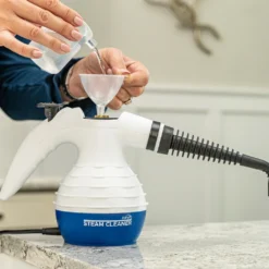 Starlyf® Steam Cleaner, Tragbarer Dampfreiniger, Dampfente, 0,35 L, 1050 W, 2,8 Bar, Weiß -Besten Staubsauger Geschäft 31b36515caa98646338828ab3ee98116