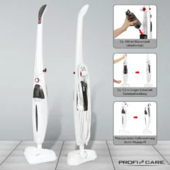 ProfiCare Dampfmop PC-DR 3093 Anthrazit-weiss / 1.500 Watt / Dampfreiniger Für Alle Bodenbeläge / 99 % Gegen Viren 15 ProfiCare Dampfmop PC-DR 3093 Anthrazit-weiss / 1.500 Watt / Dampfreiniger Für Alle Bodenbeläge / 99 % Gegen Viren -Besten Staubsauger Geschäft 33d5e6b7204181b3a864ec8d9978d168