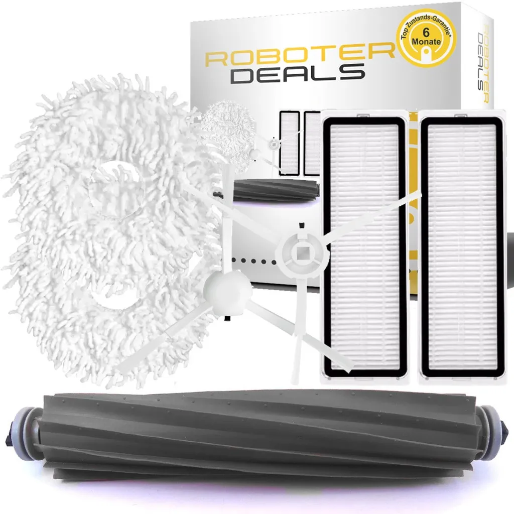 Zubehör Set, Ersatzteile Kit Für Dreame L10s Ultra (2x Filter, 2x Seitenbürste, 2x Pad, 1x Hauptbürste) 1 Zubehör Set, Ersatzteile Kit Für Dreame L10s Ultra (2x Filter, 2x Seitenbürste, 2x Pad, 1x Hauptbürste)
