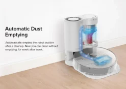 Roborock S7 AbsaugStation Auto-Empty Dock Intelligent Staubsammlung Allergiepflege App Weiß -Besten Staubsauger Geschäft 3b5b80572e3360d25d75926fb848cab0