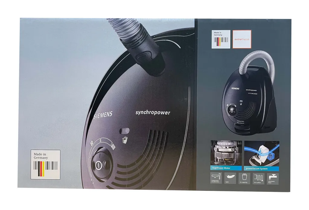 Siemens VS06M312 Bodenstaubsauger 600W 9m Aktionsradius Hygienefilter Beutel 8 Siemens VS06M312 Bodenstaubsauger 600W 9m Aktionsradius Hygienefilter Beutel – Bild 8
