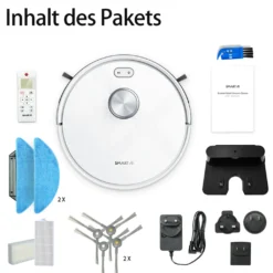 S7 MAX Laser Navigation Slam Routenplanung Smart Staubsauger Roboter Saugroboter Große Saug Flüsterleises Karte Speicher Fegen Boden Mopping Roboter International Version -Besten Staubsauger Geschäft 3f8059271617b4309f7f2822741fb7ac