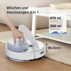 Roborock Q7 Max Staubsauger Roboter 4200Pa LDS Kehren Und Nasswischen Staubsauger Teppich Reinigen Eine Aktualisierte Version Des S5 MAX -Besten Staubsauger Geschäft 3f9a04ada4fa07a5c769e843c97b32a9