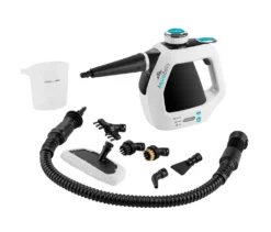 ETA AQUABELO Handdampfreiniger ETA126490000, 1000 W , Betriebsdruck 3 Bar, Dampf In 2-3 Minuten, Wassertankvolumen 220 Ml, Kabellänge 5 M