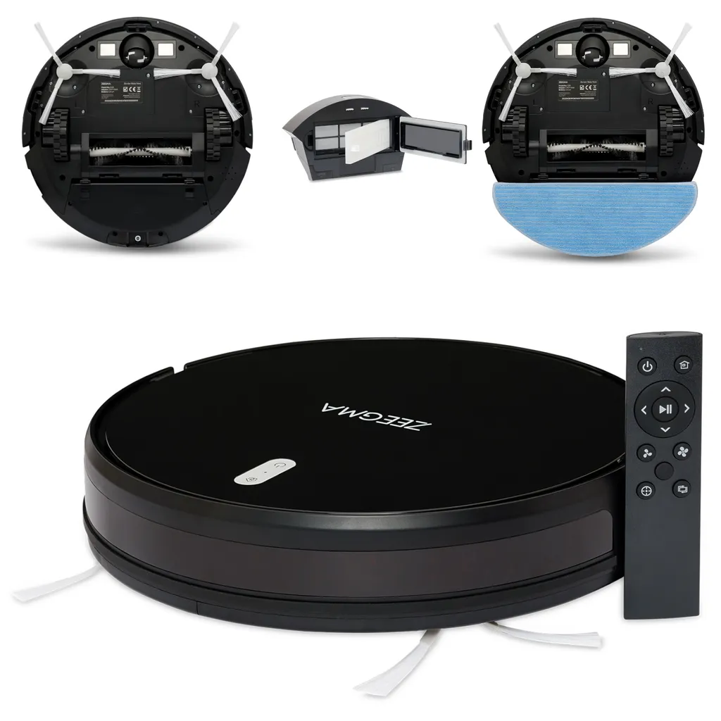 Staubsauger Zeegma Zonder Robo Next Automatischer Wi-Fi Steuerung Des Geräts 1 Staubsauger Zeegma Zonder Robo Next Automatischer Wi-Fi Steuerung Des Geräts