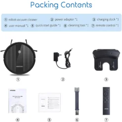 Saugroboter - AIRROBO P10 Staubsauger Roboter 2600Pa Roboterstaubsauger WLAN Mit Raumkarte In Echtzeit, WiFi/App/Alexa, Selbstaufladung, Leise, Für Tierhaare, Hartböden, Teppich 14 Saugroboter - AIRROBO P10 Staubsauger Roboter 2600Pa Roboterstaubsauger WLAN Mit Raumkarte In Echtzeit, WiFi/App/Alexa, Selbstaufladung, Leise, Für Tierhaare, Hartböden, Teppich -Besten Staubsauger Geschäft 45b8cc7dc83fdd3583e2530a1e09c20d