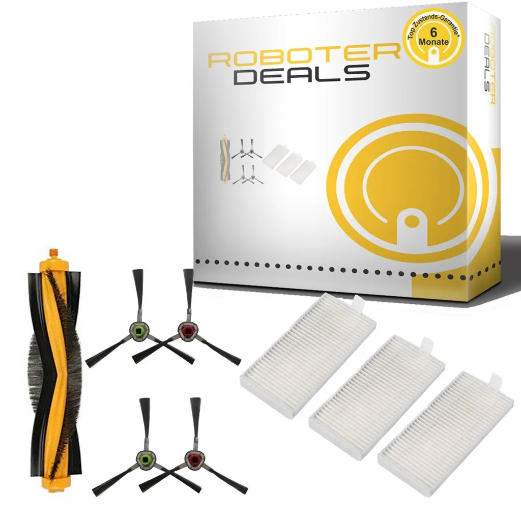 Zubehör Set Für Ecovacs Deebot R95 (passend DR95-KTA) - 3x Fi, 4x Sb, 1x Hb 1 Zubehör Set Für Ecovacs Deebot R95 (passend DR95-KTA) - 3x Fi, 4x Sb, 1x Hb
