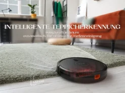 KYVOL E25 Staubsauger Roboter 2600PA Mit Ladestation, WLAN Staubsauger Mit Präzise Kartentechnologie, Bis Zu 150Min Laufzeit -Besten Staubsauger Geschäft 4b93fdd179dfeee7f84380e6cfda0b8a