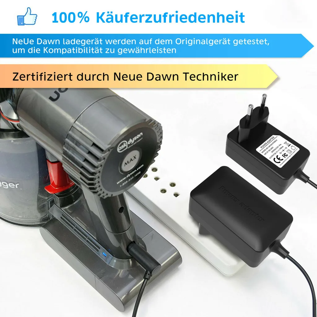 26.1V Ladegerät Für Dyson V6 V7 V8 DC58 DC59 DC60 DC61 DC62 DC72 SV03 SV04 Handstaubsauger Netzteil Adapter 9 26.1V Ladegerät Für Dyson V6 V7 V8 DC58 DC59 DC60 DC61 DC62 DC72 SV03 SV04 Handstaubsauger Netzteil Adapter – Bild 9