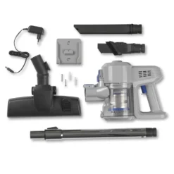 MAXXMEE Akku-Zyklon-Staubsauger - Bis Zu 35 Minuten Dauerbetrieb - Hellgrau/blau Akku Zyklon Staubsauger Kabellos Handsauger Bodensauger Beutellos Sauger -Besten Staubsauger Geschäft 5123f763107f8d6fcbc5febbab6600a7