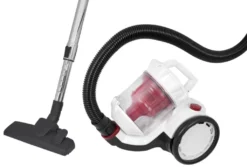 Exquisit BP 6302 Wer Staubsauger | 700 Watt Leistung | 1,2 Liter Staubbehälter Volumen | Beutellos | Weiß-Rot -Besten Staubsauger Geschäft 5556673af70b2294d0ff4aa0bd568e6c