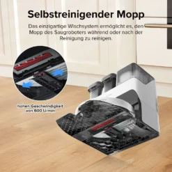 Roborock S7 Pro Ultra 5100Pa SaugroboterAbsaugstation Selbstwaschend/Selbstnachfüllend/Selbstentleerend/Selbstreinigen Staubsauger Roboter -Besten Staubsauger Geschäft 5738c763197c83d77daedb5d97357a07 1